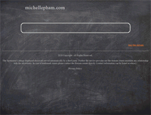 Tablet Screenshot of michellepham.com